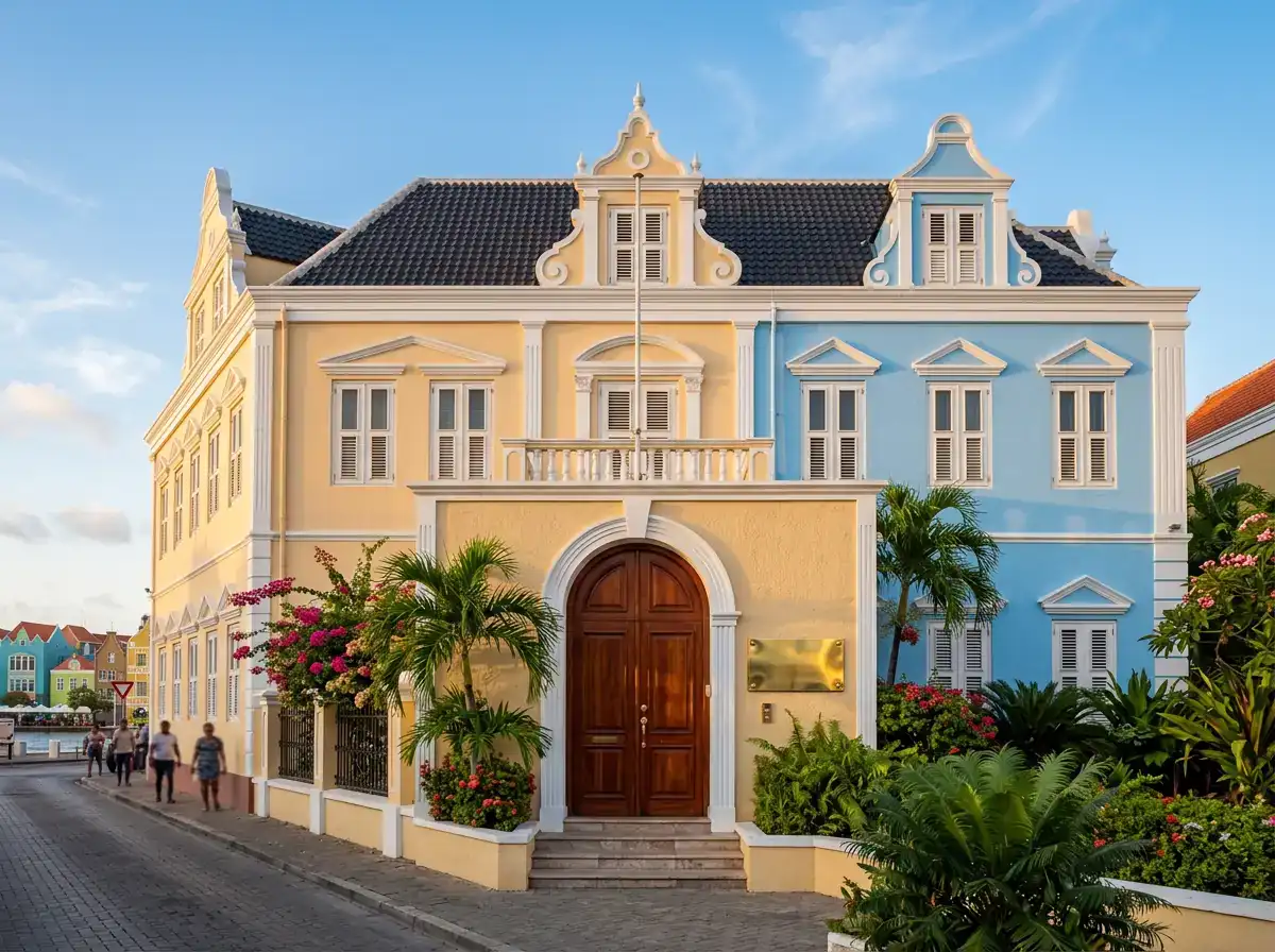 Curaçao Gaming Authority building representing the LOK licensing reform for online casinos