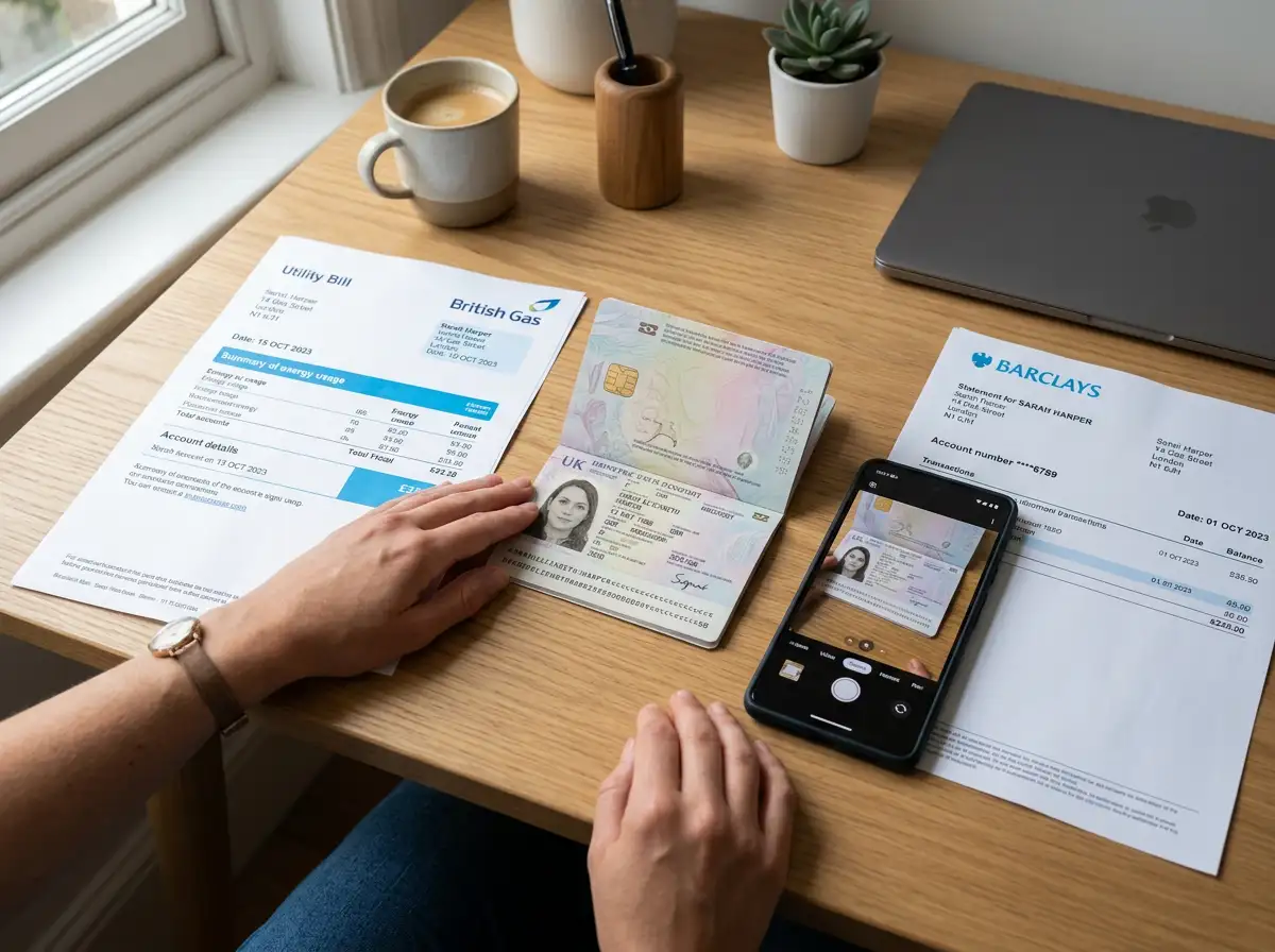 KYC document verification steps and processing timeline