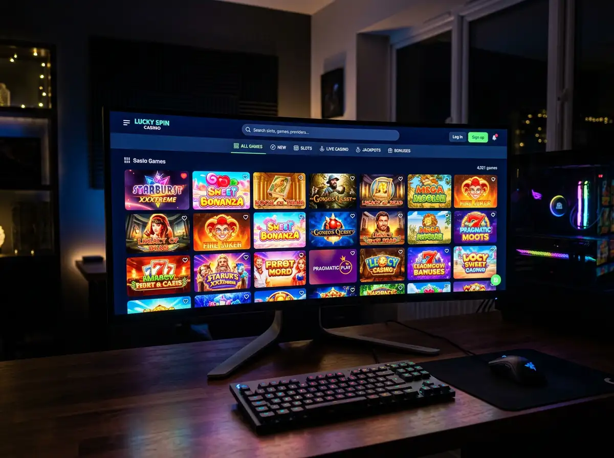 Loki Casino game catalogue with slots, live tables and provider overview