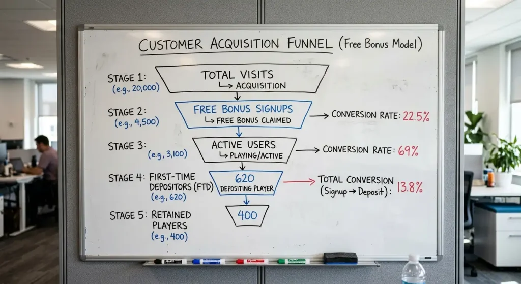 Industry overview of no deposit bonus trends and operator acquisition costs