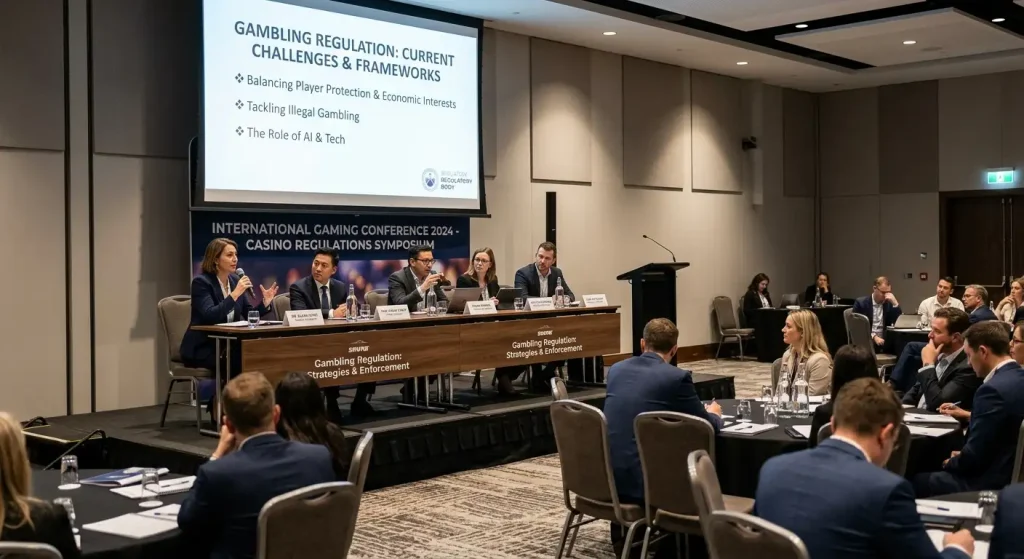 Industry panel discussion at gambling regulation conference about affordability measures